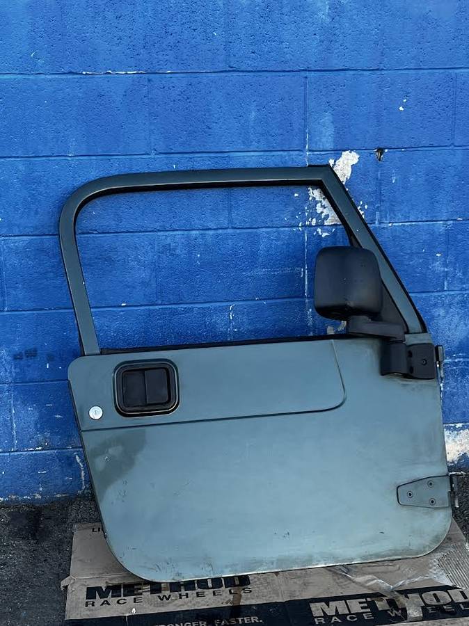 1997-2006 Jeep Wrangler TJ Factory Passenger Door (Green)