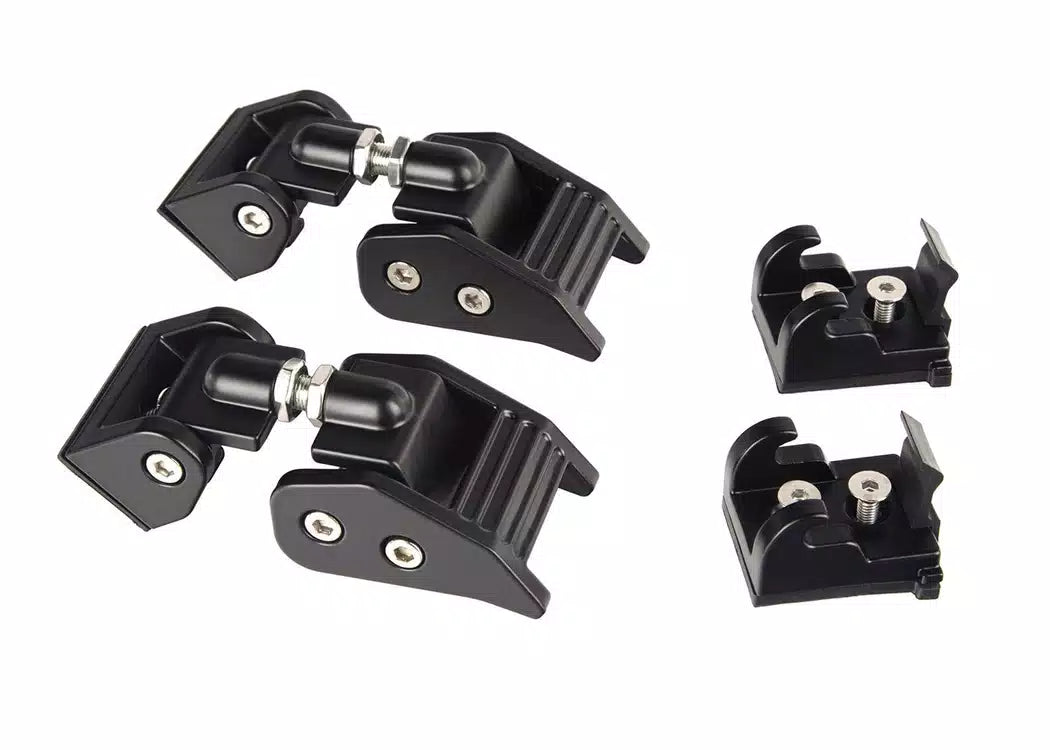 Rugged Ridge Hood Catch Kit — 2007-2018 Jeep Wrangler JK