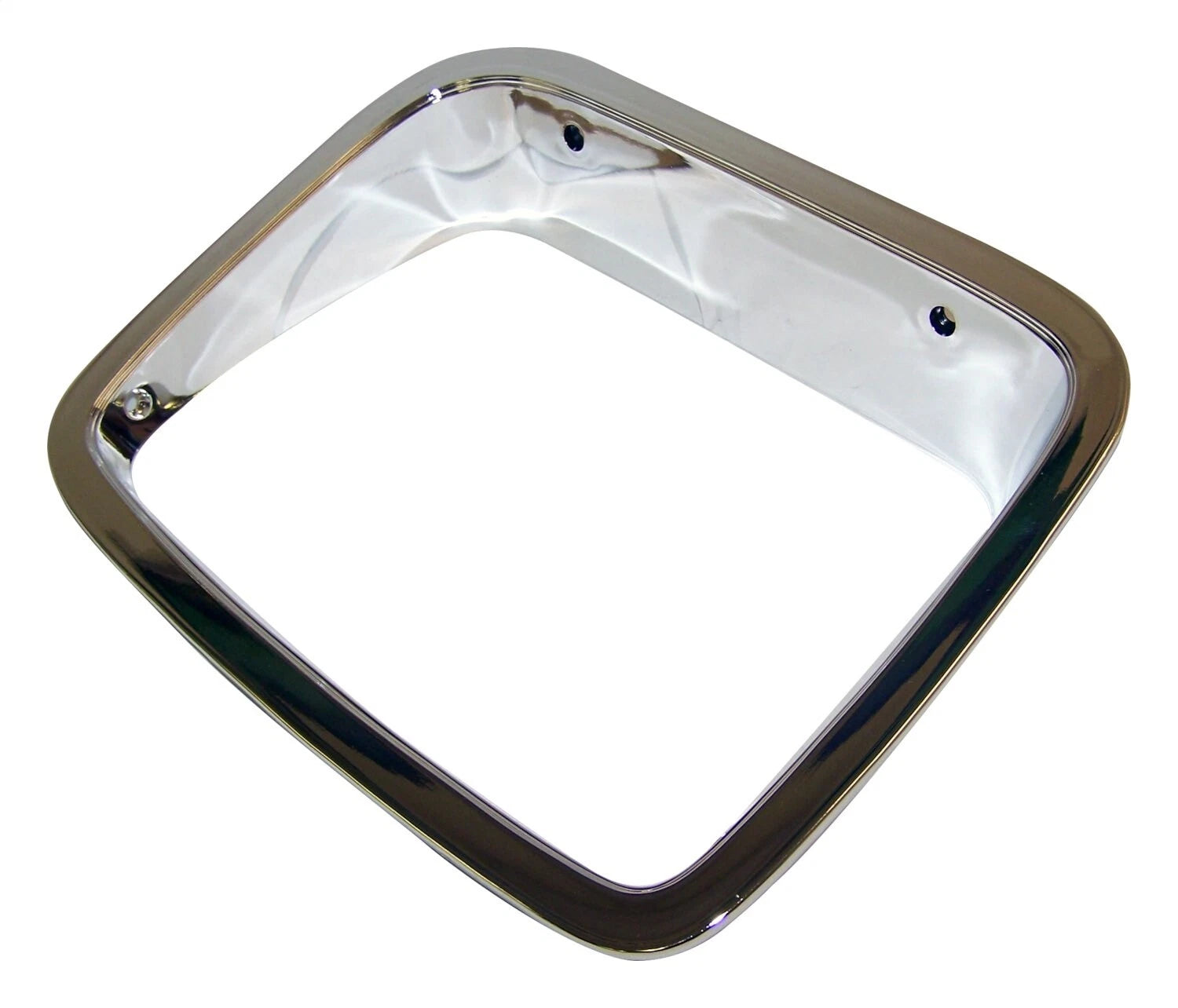 Crown Auto Chrome Headlamp Bezel 1987-1995 Jeep Wrangler YJ Driver Side