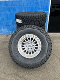 KMC IMS KM552 17x9 Wheels + Mickey Thompson Baja Boss A/T 35/12.50R17 Package