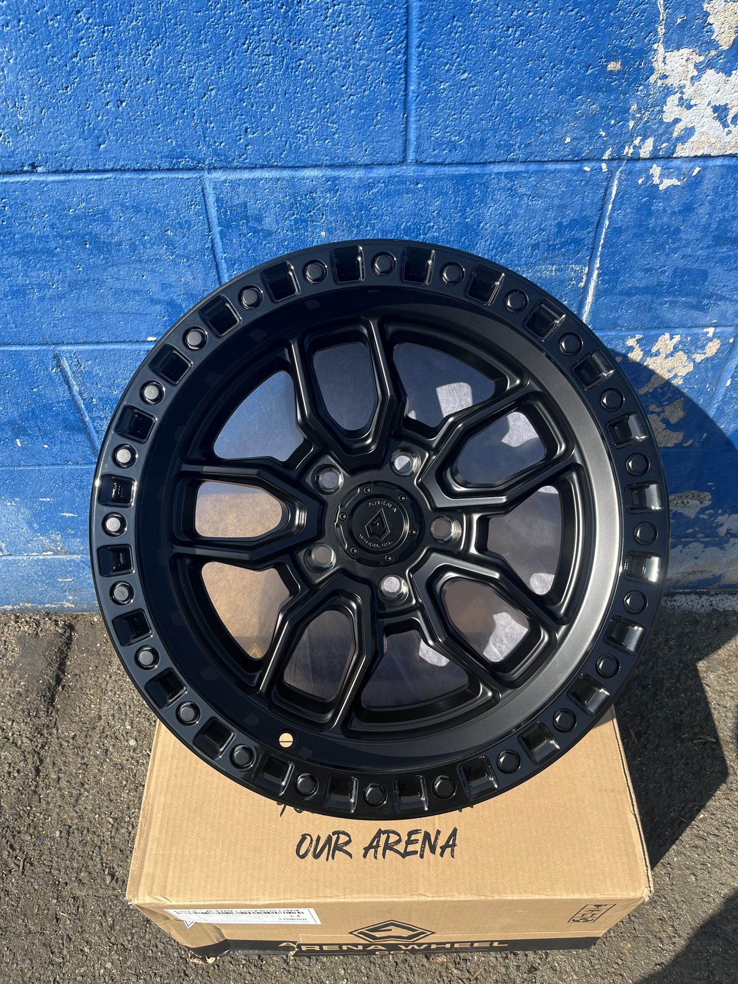Arena Hustle A109 Wheels 17” 5x5 (5 wheels)