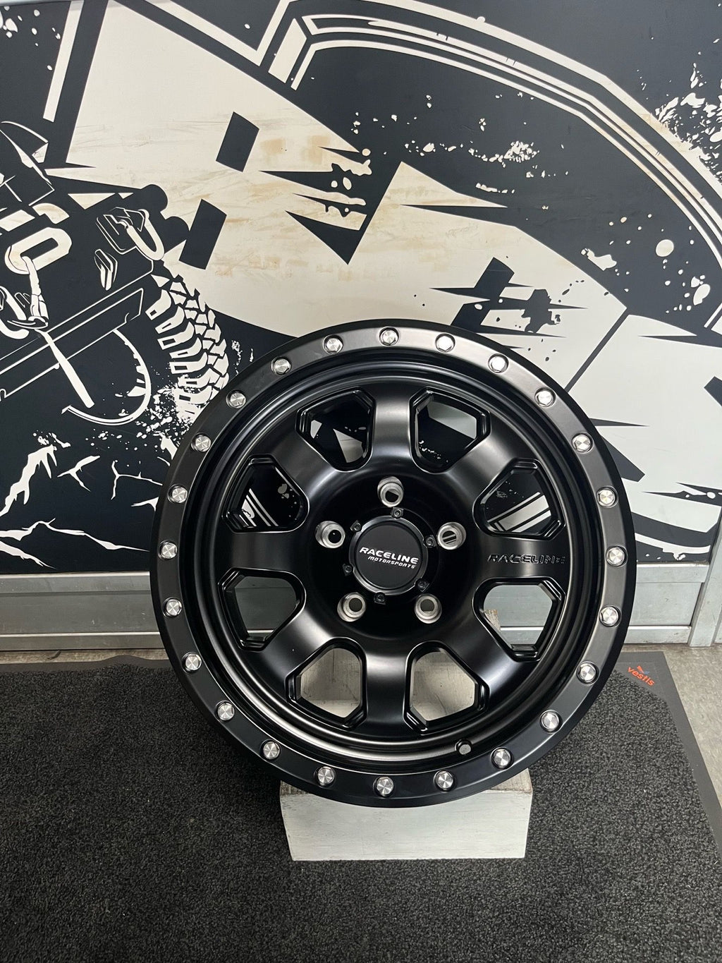Raceline 929B Avenger 17x9 Wheels – Satin Black (5x139.7)