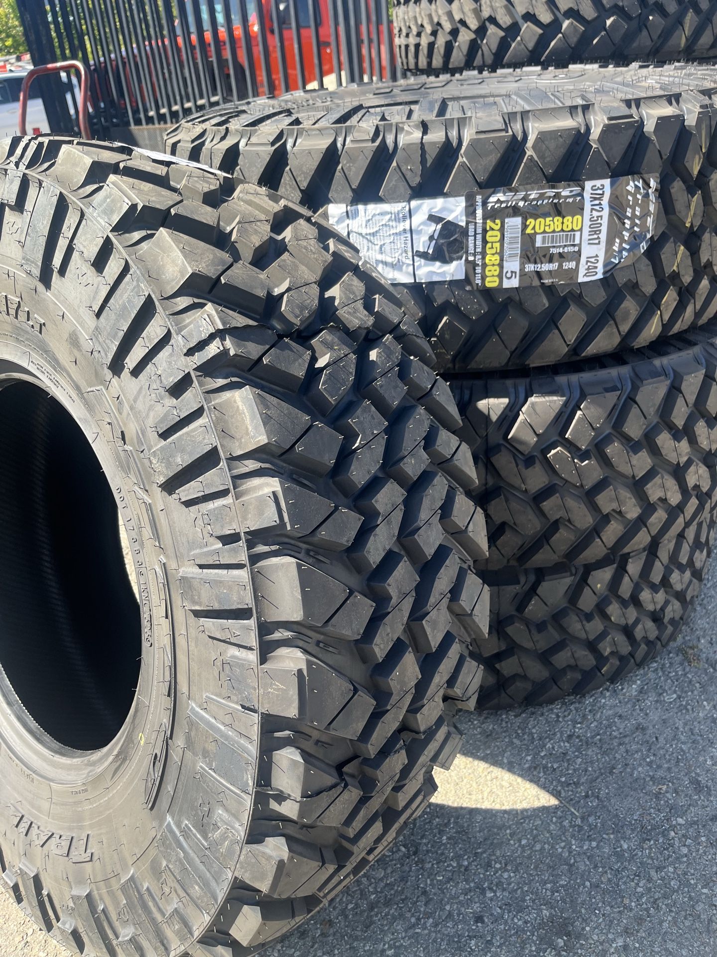 Nitto Trail Grappler MT 35-12.50-17 Set of 4 NEW