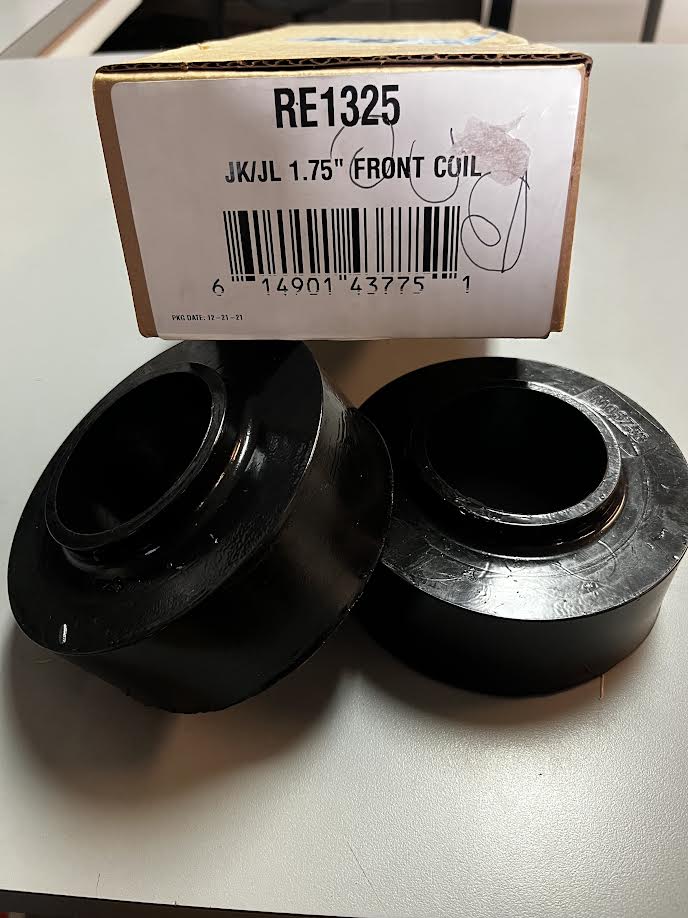 Rubicon Express JK 1.75 Inch Coil Spring Spacer Front 07-18 Jeep Wrangler JK/JKU