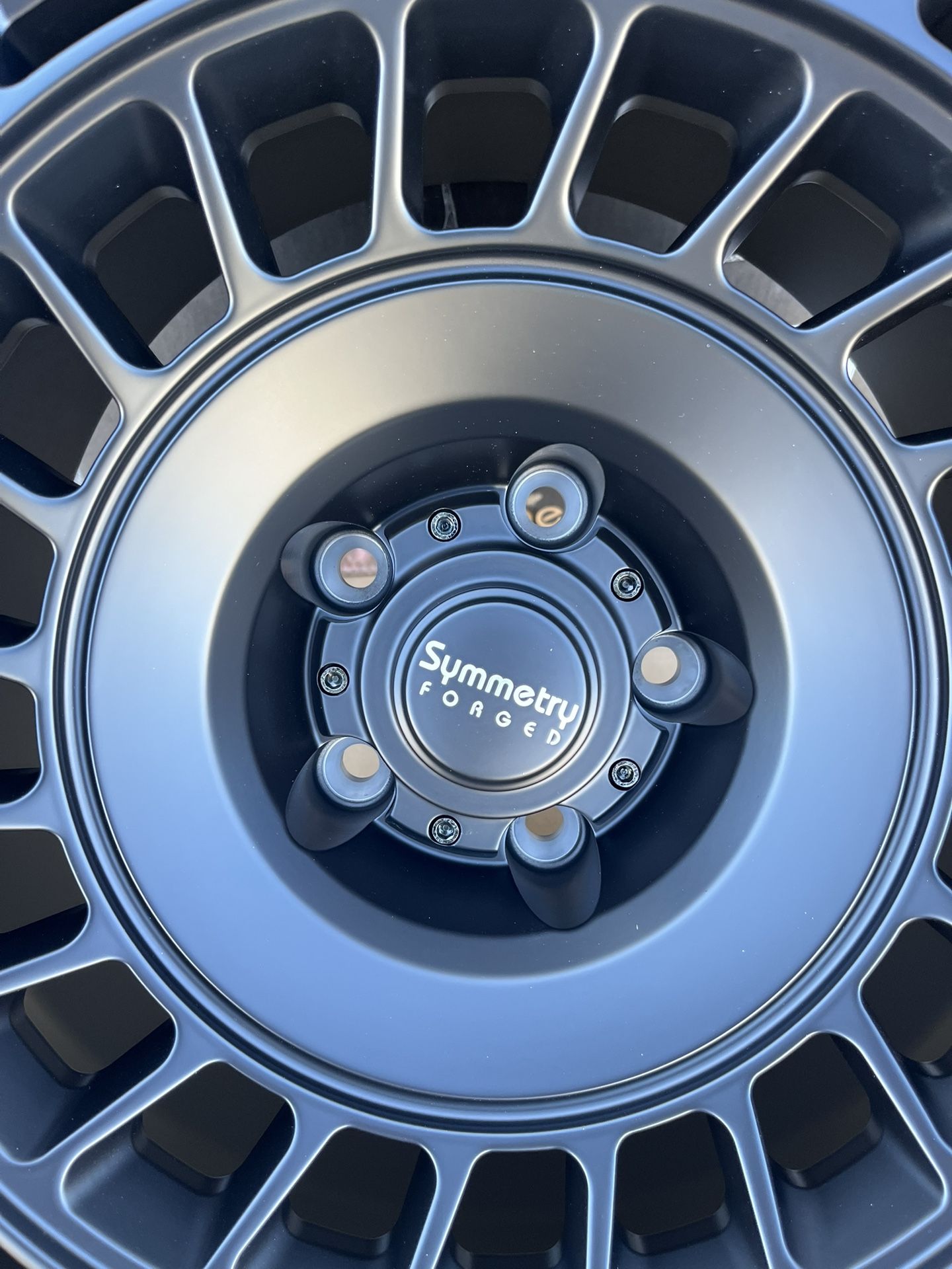 Symmetry SMP06 FORGED WHEELS 17”x8.5 5x5 (5 New)