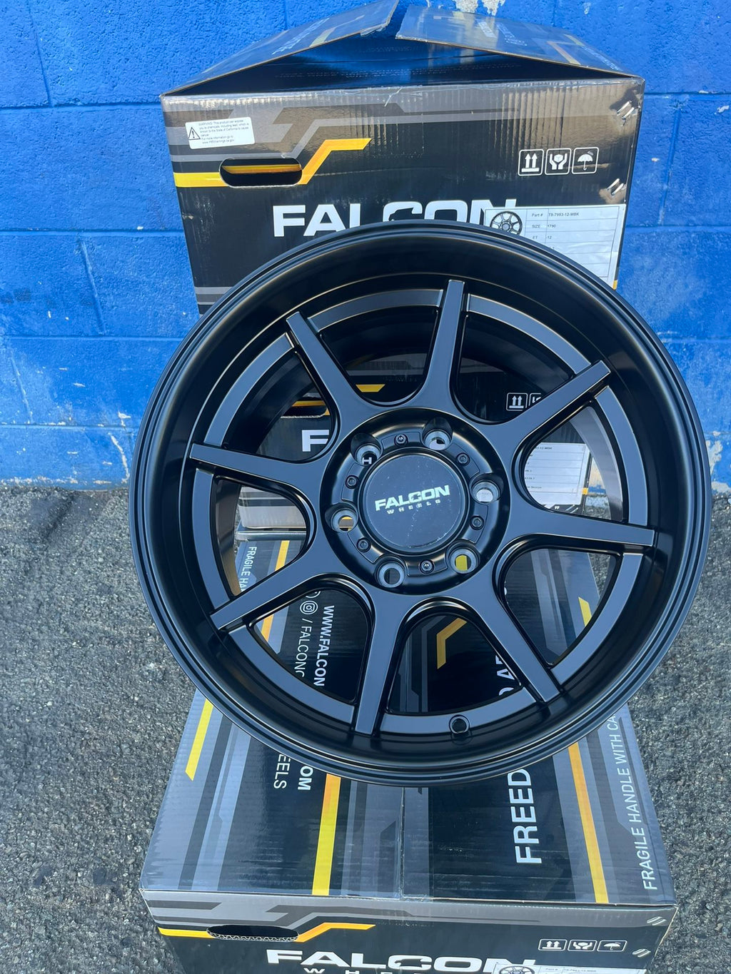 Falcon T8 Seeker Wheels 17x9, 6x139 (4 New)