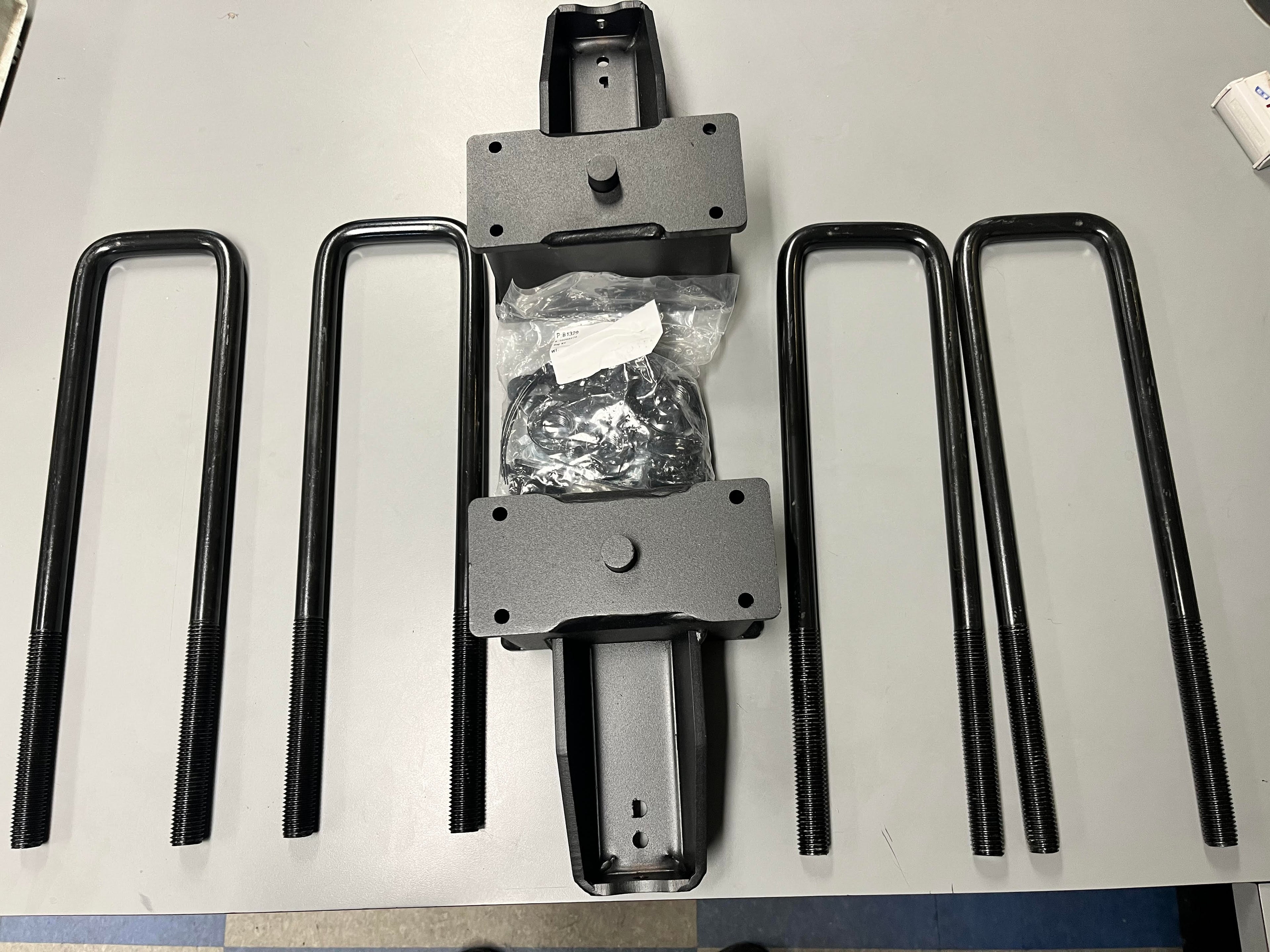 Zone Offroad 4.5" Rear Block Kit W/O Overload - 2020 Chevy/GMC 2500HD