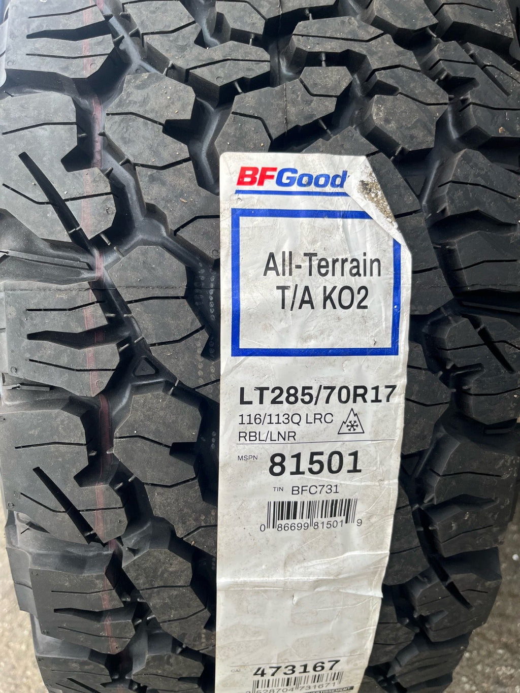 Lock Off-Road Combat 17x9 Wheels + BFGoodrich KO2 285/70R17 Package